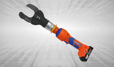 VDE battery powered hydraulic cutting tools Orange