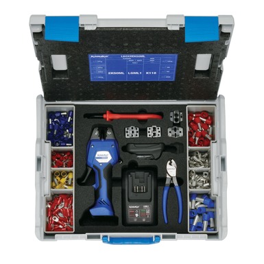 L-BOXX with electromechanical crimping tool EK 50 ML 0.14 - 50 mm²