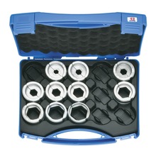 Kit d'inserts de sertissage 10 - 300 mm² HA13 dans-coffret-plastique - 11 pièces.