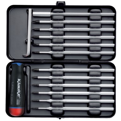 Torque screwdriver set 1.5 3.0 Nm Klauke