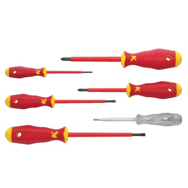 Kwalificatie straal slecht humeur VDE Screwdriver set, 6 pcs | Klauke